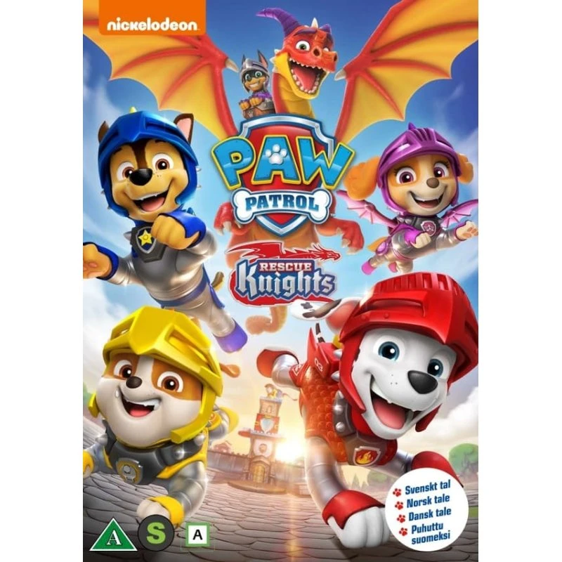 Paw Patrol: Rescue Knights - DVD