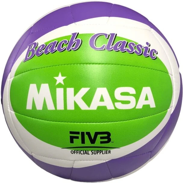 Mikasa VXB VLG Beach Classic strandvolleyball (blå/gul/orange)