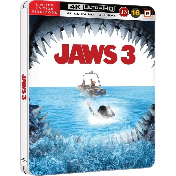 JAWS 3 4K UHD Blu-Ray