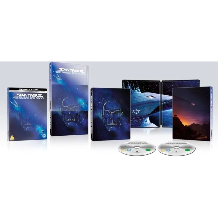 Star Trek III: The Search for Spock Steelbook (2-Disc Ltd Edit)