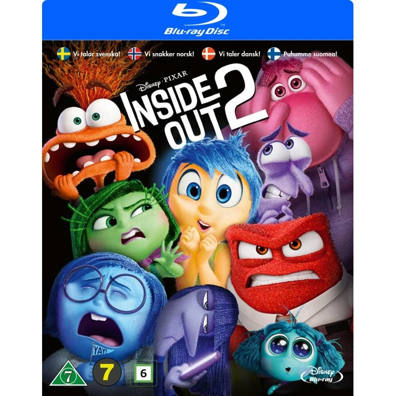 Disney Pixar: Inderst Inde 2 (Blu-ray)