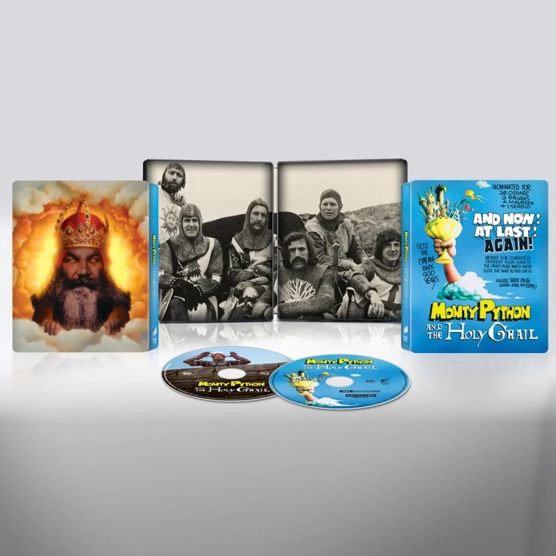 Monty Python: And the Holy Grail (4K UHD + Blu-ray, Limited Steelbook)