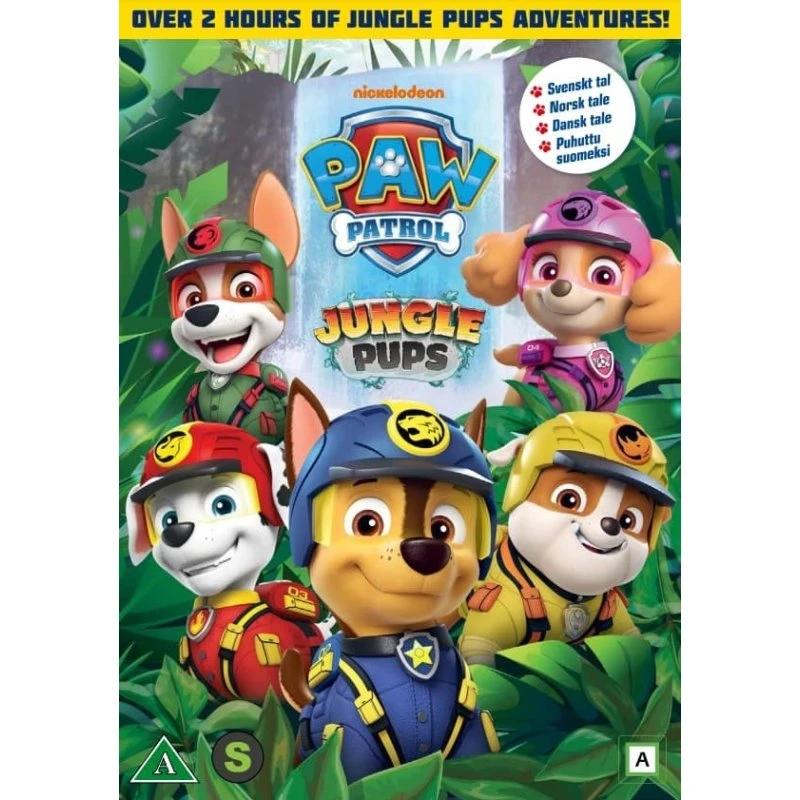 Paw Patrol: Jungle Pups - DVD