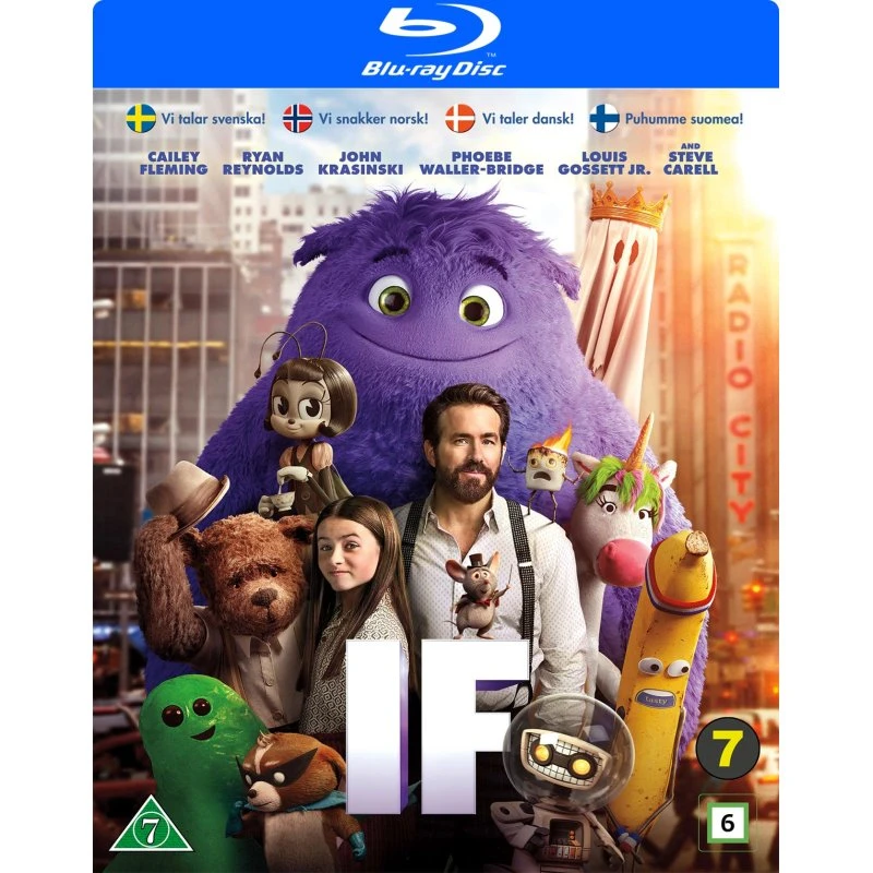IF: Fantasivenner - Blu-ray