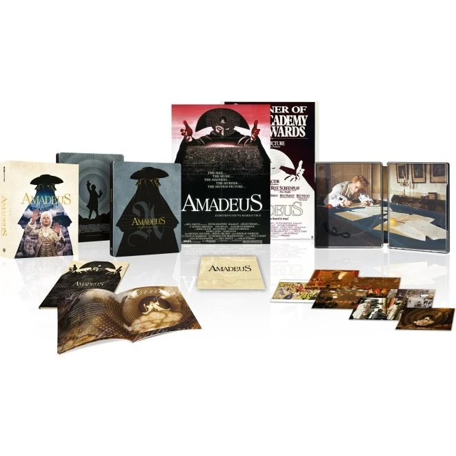 Amadeus Ultimate Collector's Edition Steelbook 4K Blu-Ray