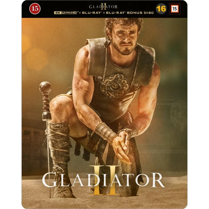 Gladiator II (4K UHD + 2 Blu-ray) - Limited Steelbook