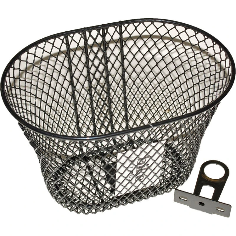 Bike Attitude cykelkurv til børnecykler 12"-18" fastmonteret, sort