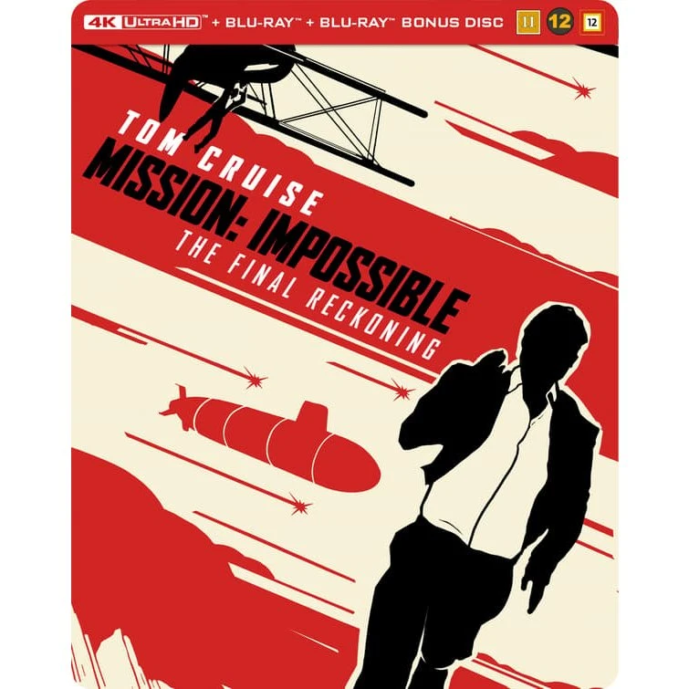 Mission: Impossible - The Final Reckoning Steelbook (4K Ultra HD + Blu-ray + Bonus)