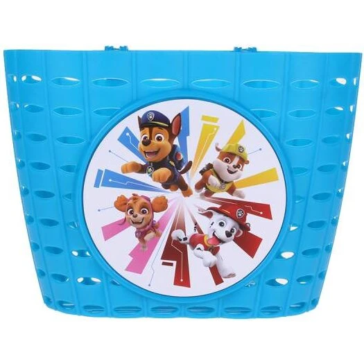 Bike Fashion Paw Patrol børnecykelkurv, turkis