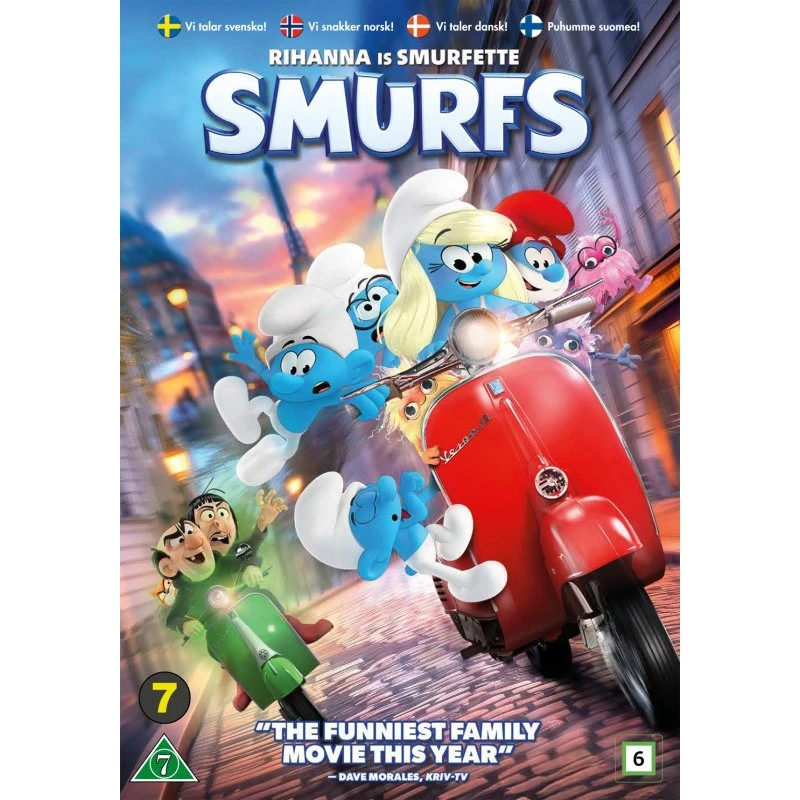 Smølferne (2025) – DVD med danske stemmer