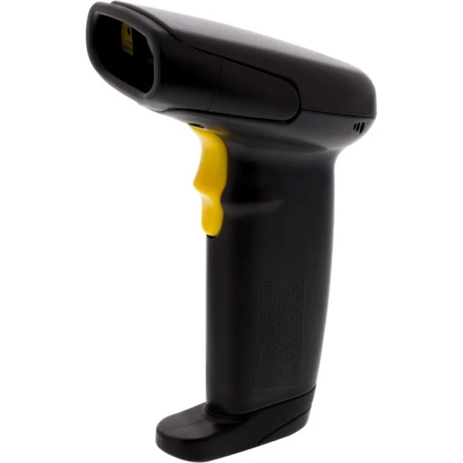 Deltaco SC750 1D CCD Barcode Scanner, sort, USB