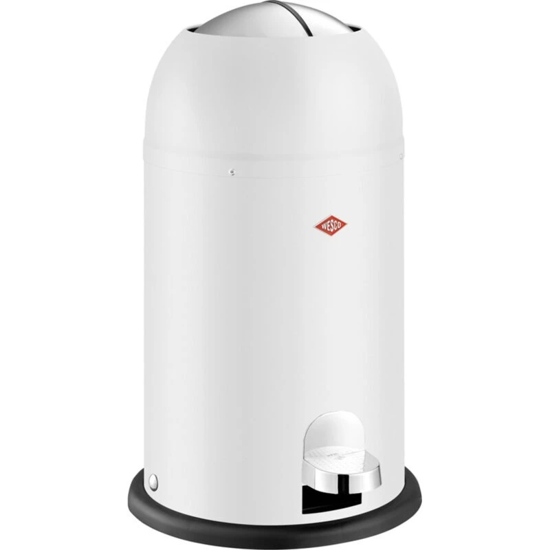 Wesco KickMaster pedalspand 12 l, hvid