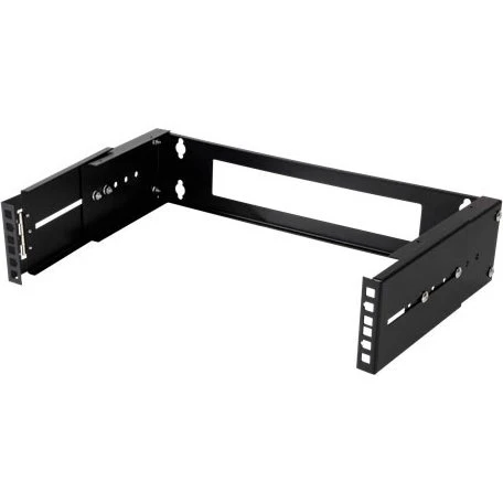 Deltaco 19-DTSR0202 2U Vægmonteret Rackkonsol, Sort