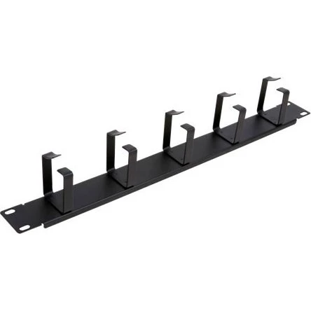 Deltaco Kabelmanagement 1U 19" Sort