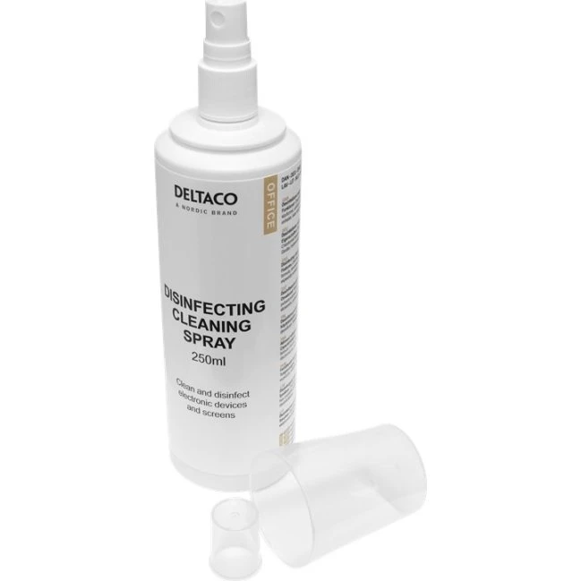 Deltaco Office Antibakteriel Skærmrens 250 ml
