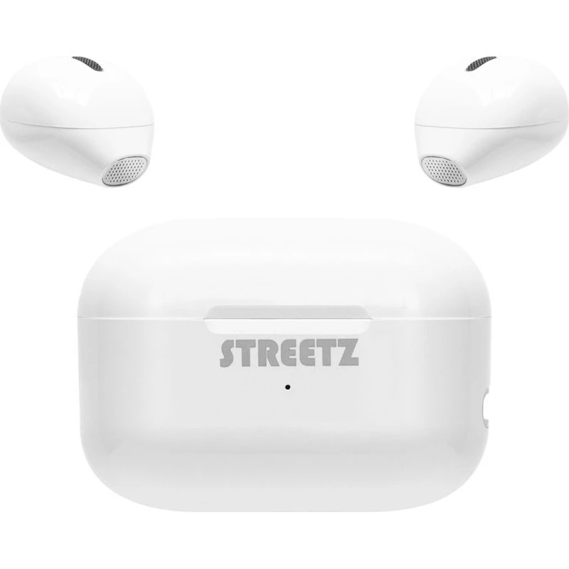 Streetz TWS-114 Trådløse Øretelefoner, Hvid
