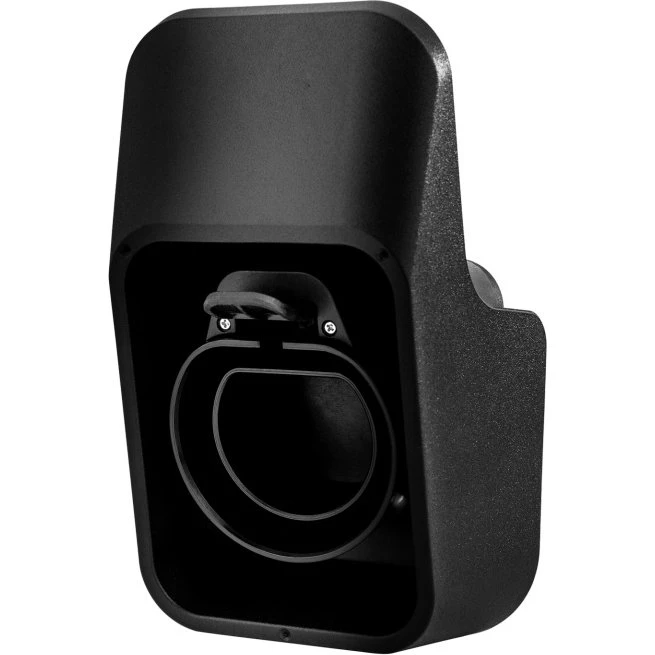 Deltaco EV-5105 Kabelholder, sort, til Type 2 ladekabel
