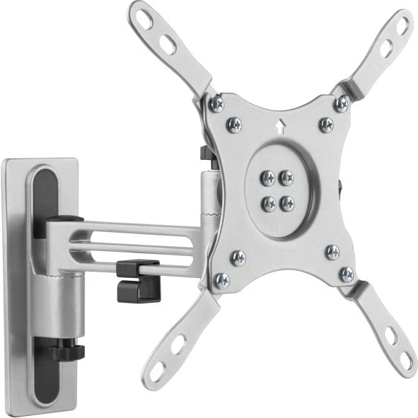 Deltaco ARM-0266 Wall Mount, 13"-43", Aluminium, Sort, Full-Motion