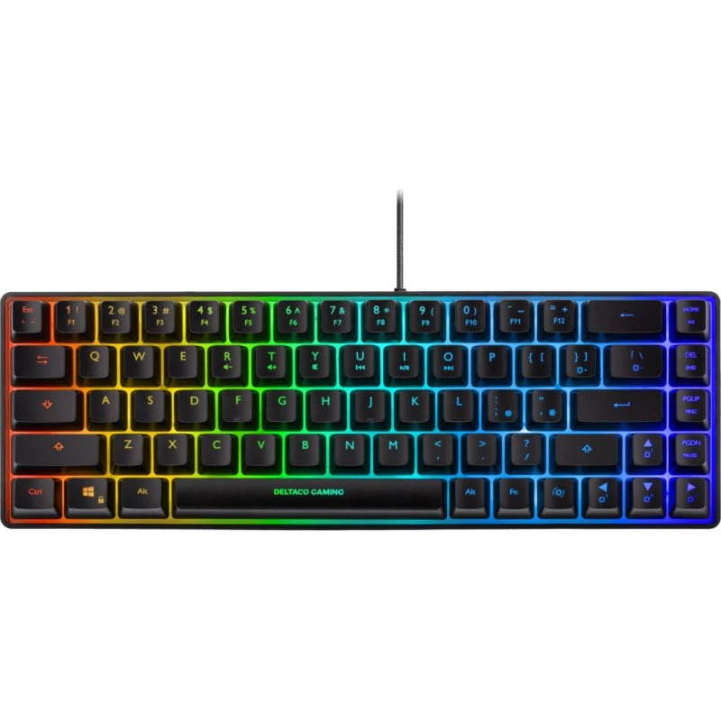 Deltaco GAM-158-US Mini RGB 60% Membran Tastatur - Sort