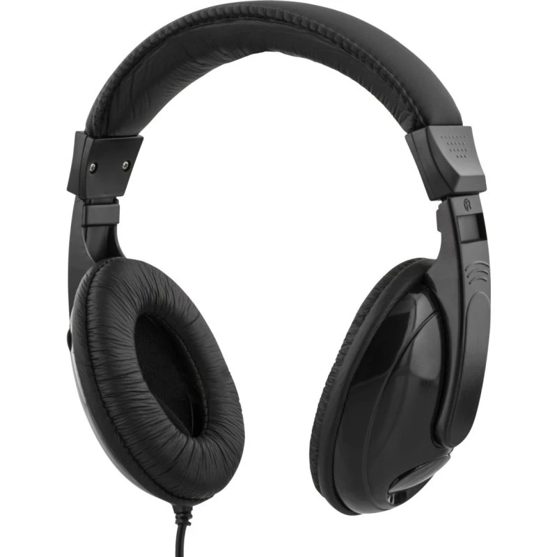 Deltaco HL-51C Høretelefoner med Lydkontrol – USB-C – Sort