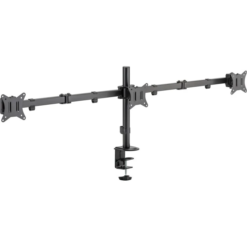 Deltaco Monteringssæt 3 LCD-skærme 13"-27", sort