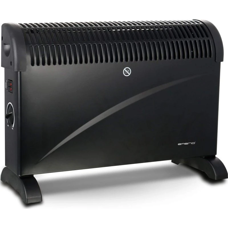 Emerio Konvektorelement 2000W, 3 indst. Sort
