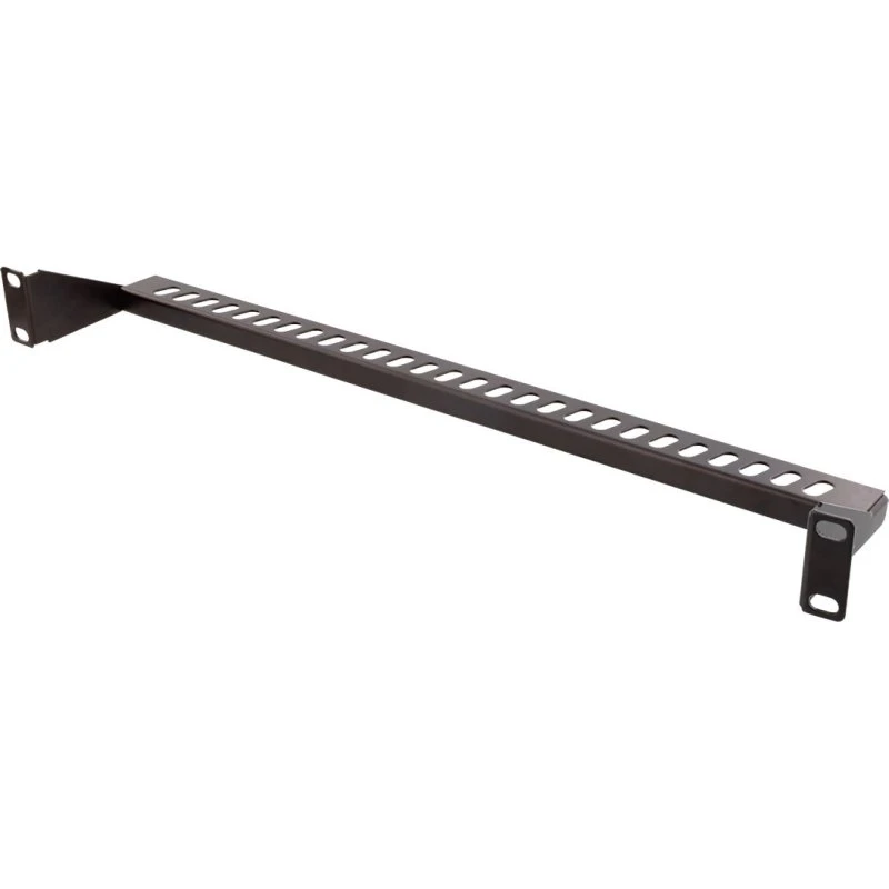 Deltaco Kabelindgangspanel 1U Sort til 19" Rackskab