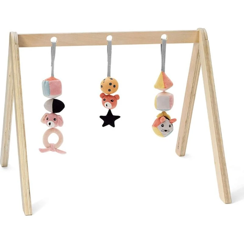 Baby Gym Wood – Sikker og holdbar legesjov i træ