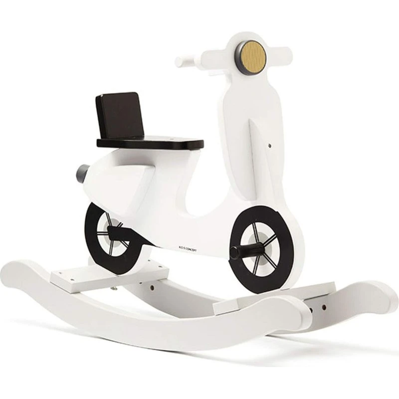 Kids Concept Swing Scooter Hvid, 18 måneder