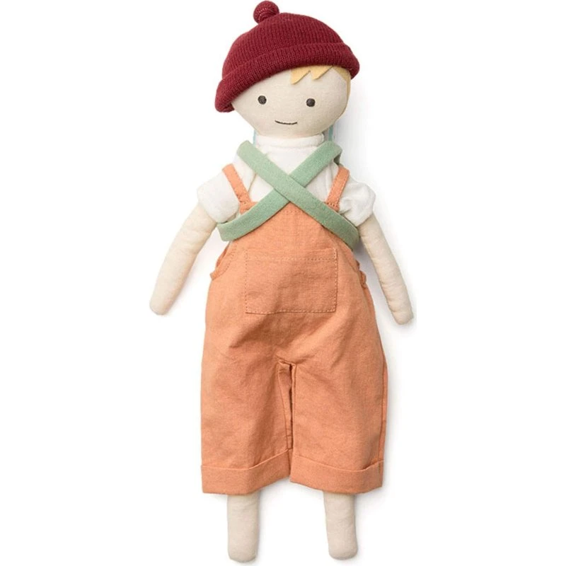 Kids Concept Nils Dukke med Kat i Rygsæk