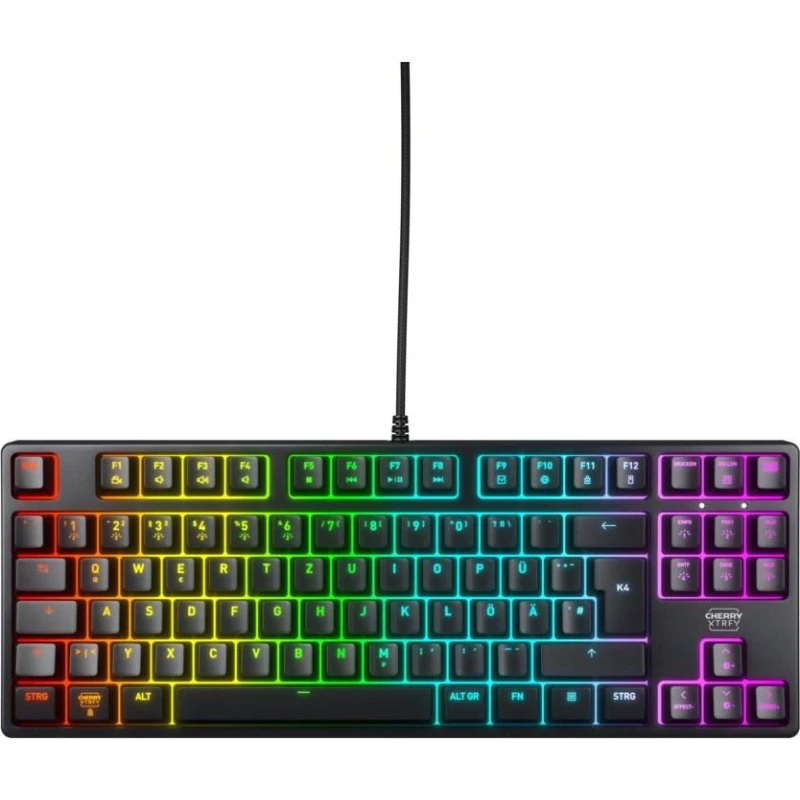 Cherry K4V2 RGB Tenkeyless Tysk, Sort