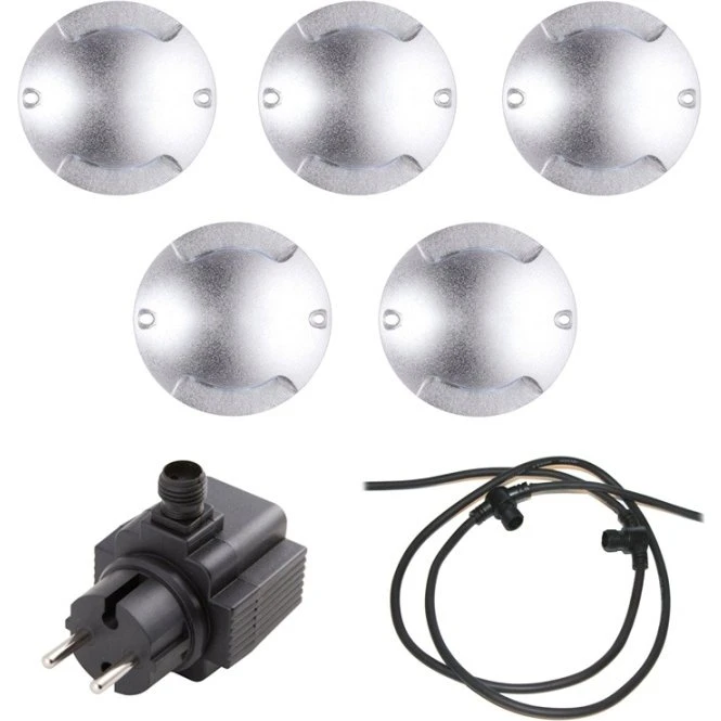 LightsOn Zenit Duo Væg-/Terrasse 5-pack
