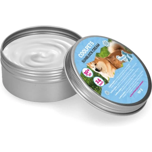 CoolPets solcreme SPF 30+ 150 g – vandafvisende
