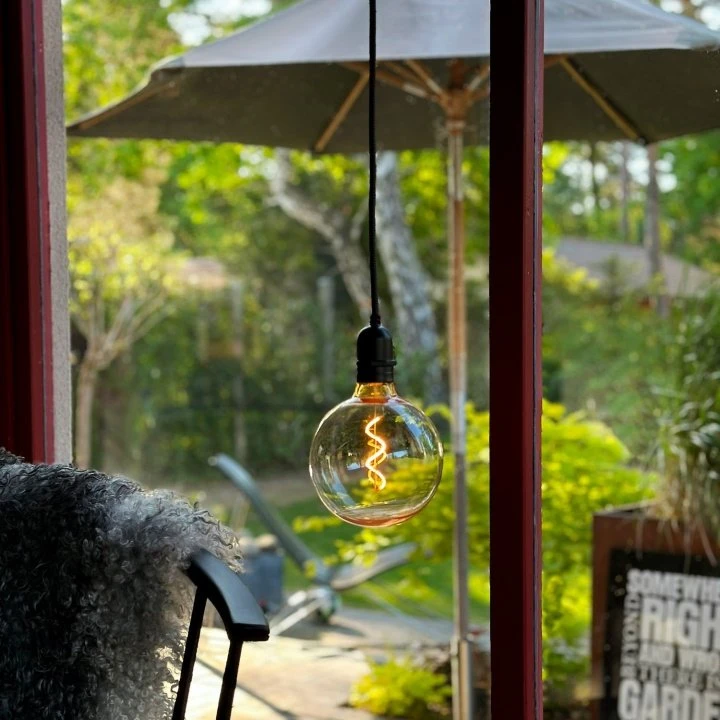 LightsOn Penny Pendel Gravity + DecoBulb XL Vintage