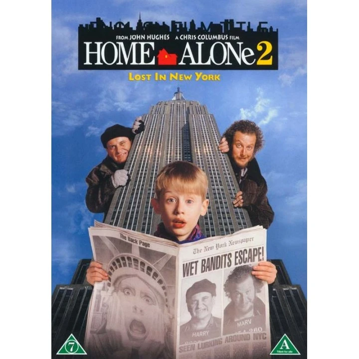 Home Alone 2: Lost in New York - Alene Hjemme 2 (DVD)