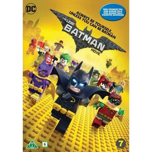 Lego Batman Movie DVD, 2016, Region 2, Dansk & Engelsk
