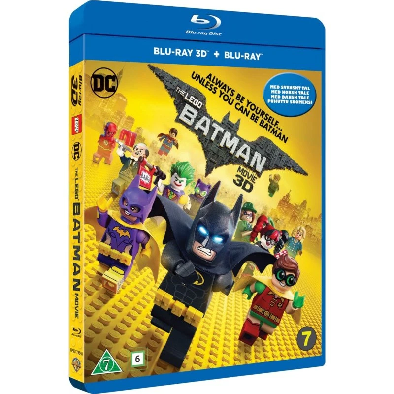 Lego Batman Filmen 3D + 2D Blu-ray