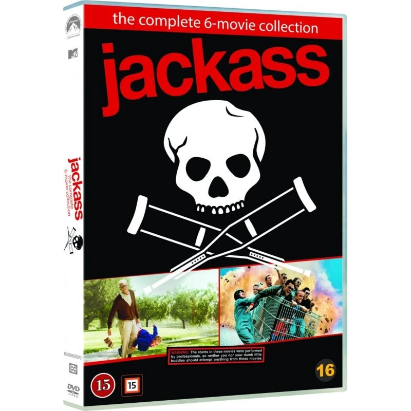 Jackass - The Complete Collection - 6 Film Boxset - DVD