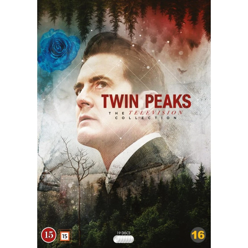 Twin Peaks Sæson 1-3 (19 DVD) – Komplet samling med original serie og fortsættelse