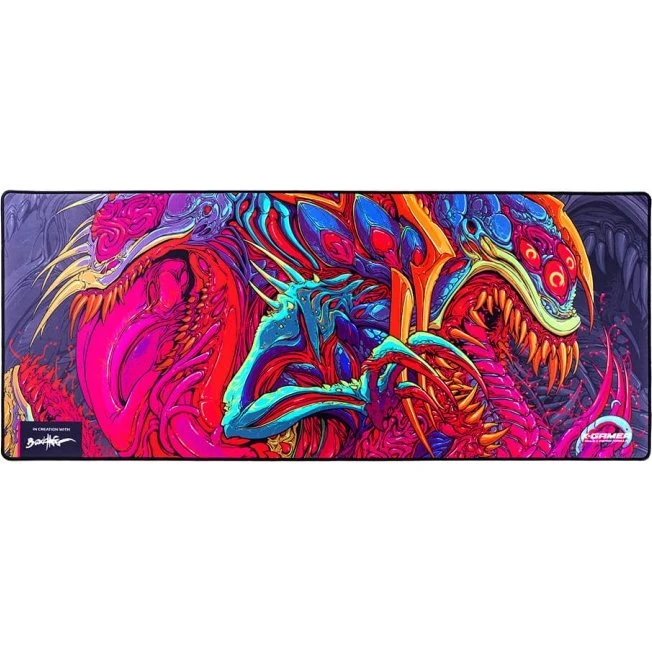X-GAMER Hyper Beast Gaming Musemåtte 110x45 cm