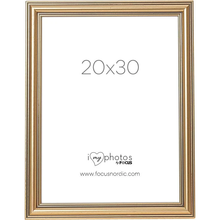 Focus Tango Classic Billedramme 20x30cm Guld