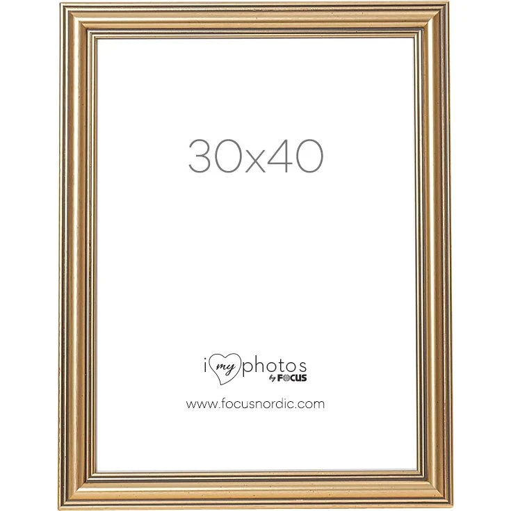 Focus Tango Classic Billedramme 30x40cm Guld