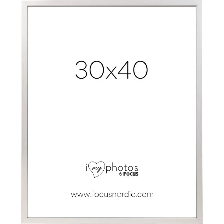 Focus Soul Billedramme, Hvid, 30x40 cm