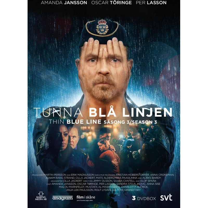 Tunna Blå Linjen - Sæson 3 (3 DVD)
