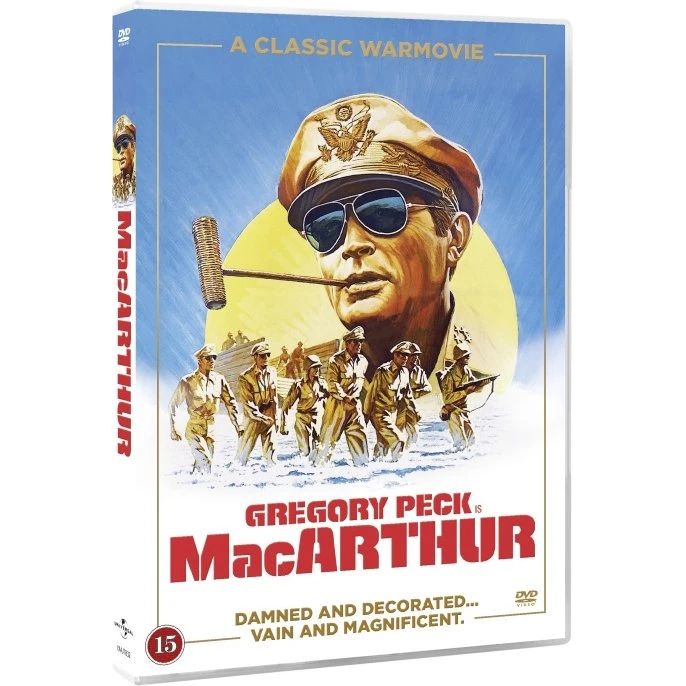 MacArthur - Gregory Peck som Douglas MacArthur - DVD