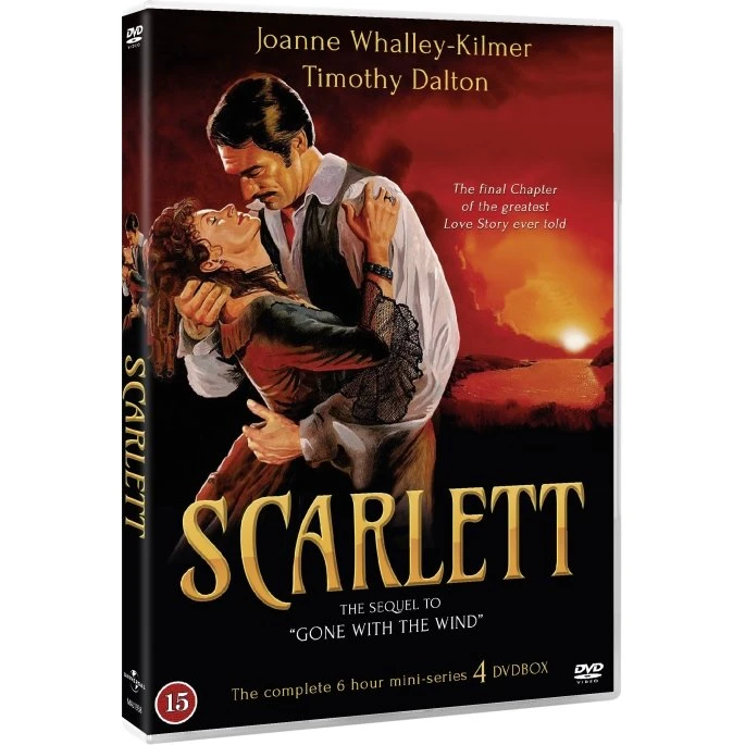 Scarlett - 4 DVD-boks miniserie - 30 års jubilæumsudgave