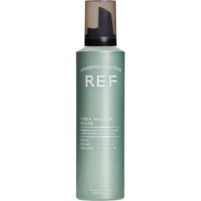 REF Fiber Mousse 250 ml – Vegansk, sulfatfri, styrkende