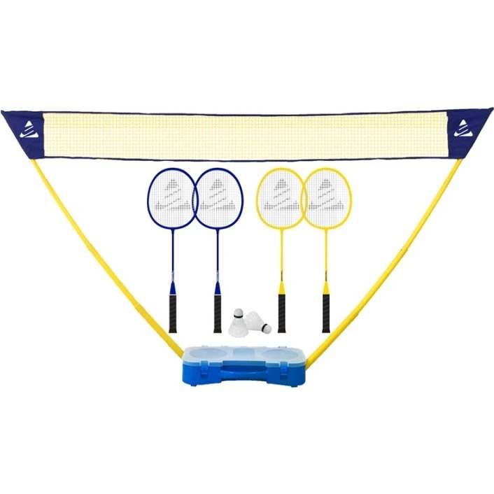 SportMe Easy Up Badmintonset med 4 racket og 2 boller
