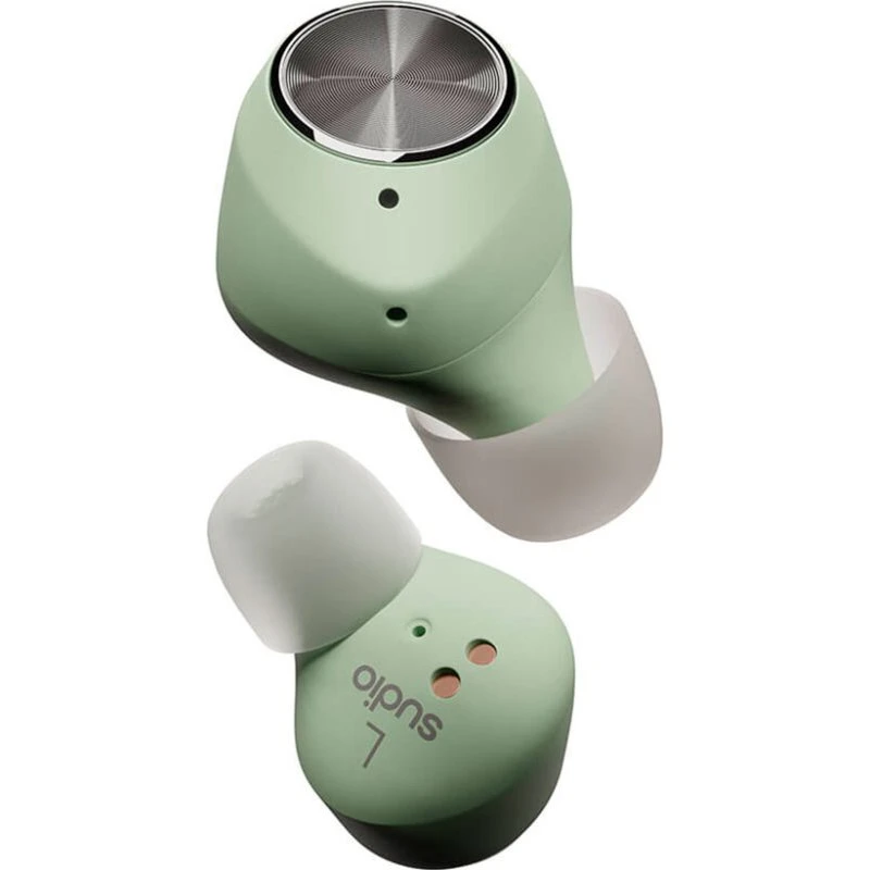 Sudio T2 Earbuds med ANC, 35 timer, Jade/Grøn