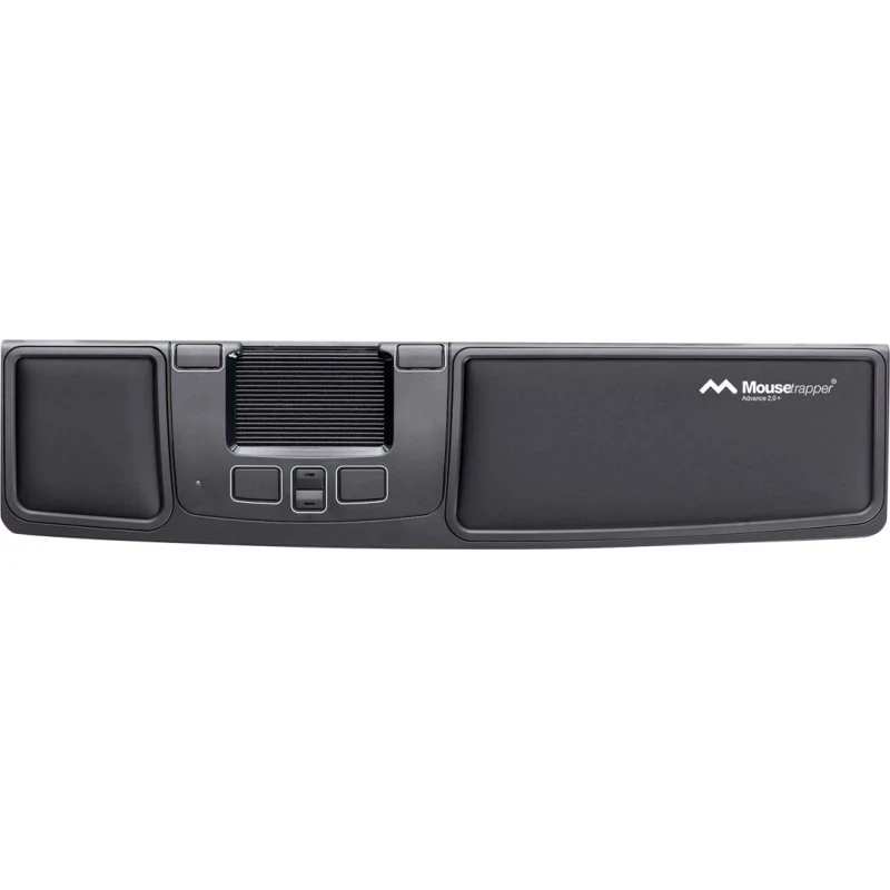 MouseTrapper Advance 2.0 Plus, sort med hvide accenter